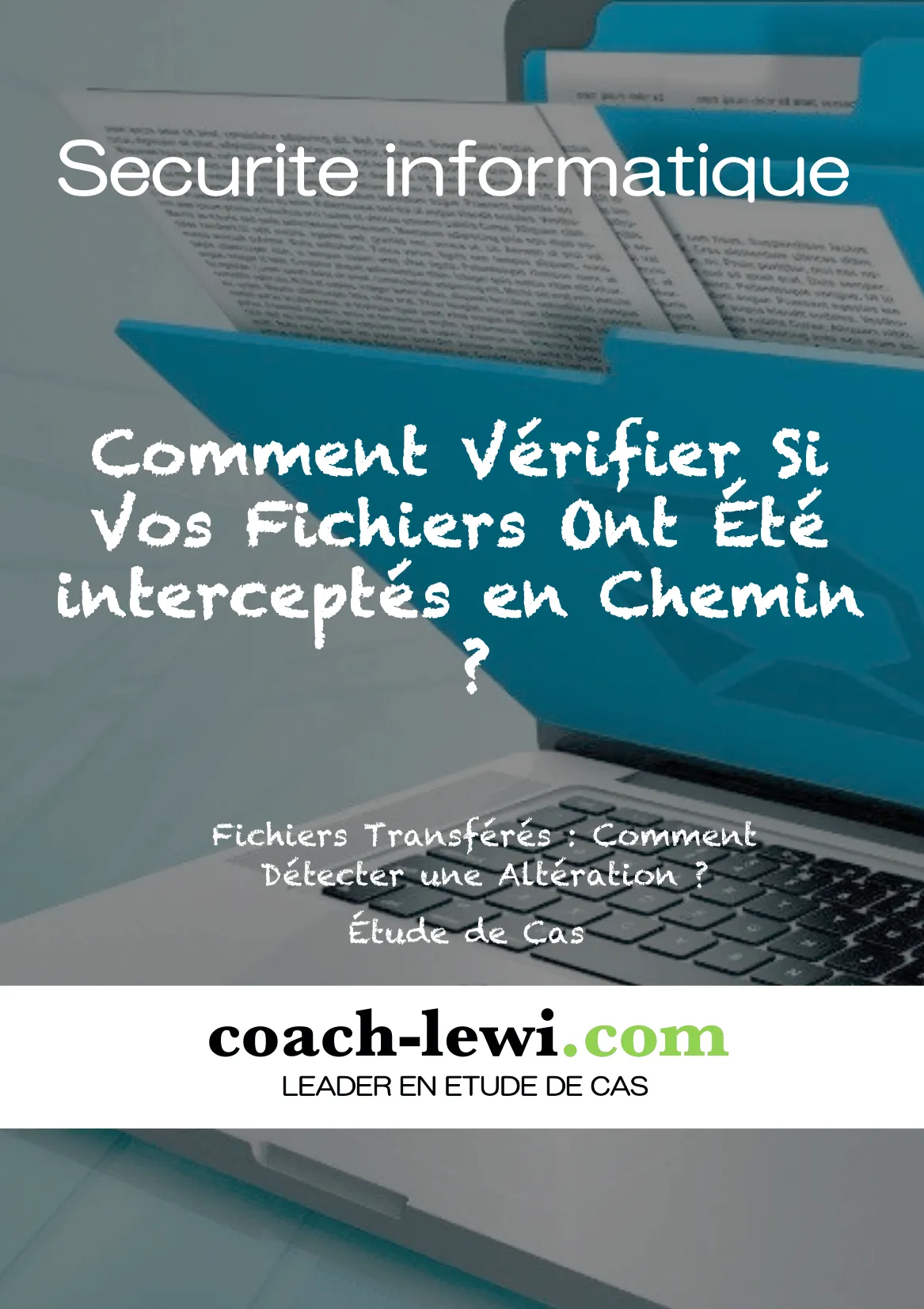 Ebook – Vérifier intégrité de fichiers
